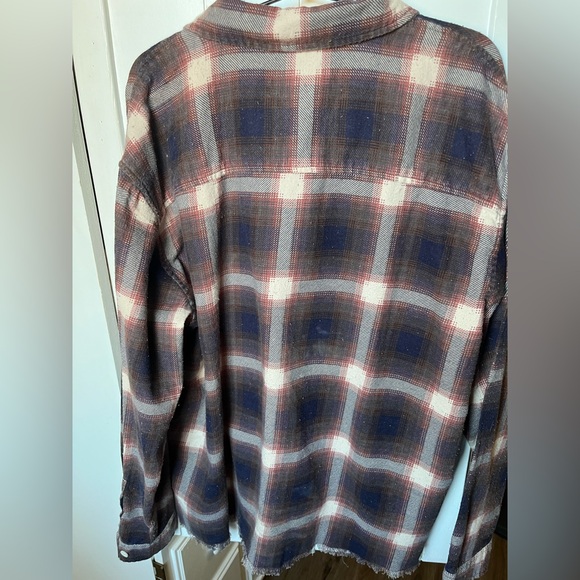 BDG Urban Outfitters Vintage Flannel Plaid Shirt - Picture 9 of 12